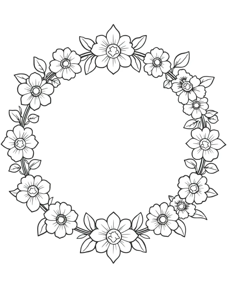 Floral Frame flowers
