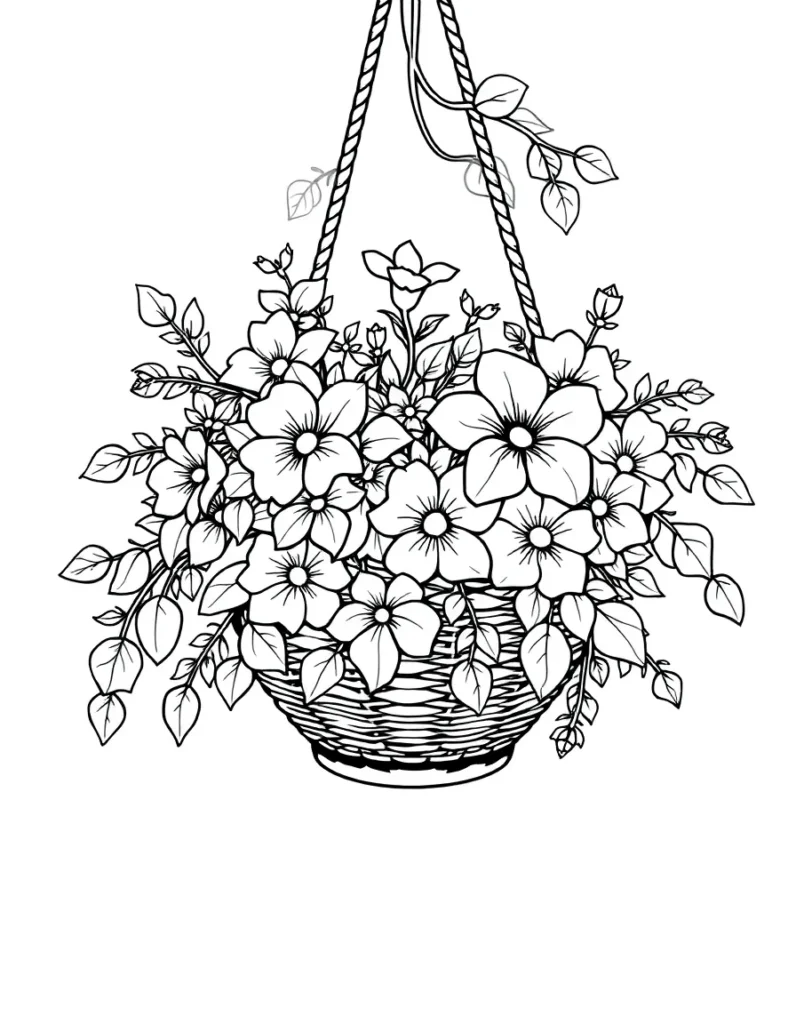 Hanging Flower Basket