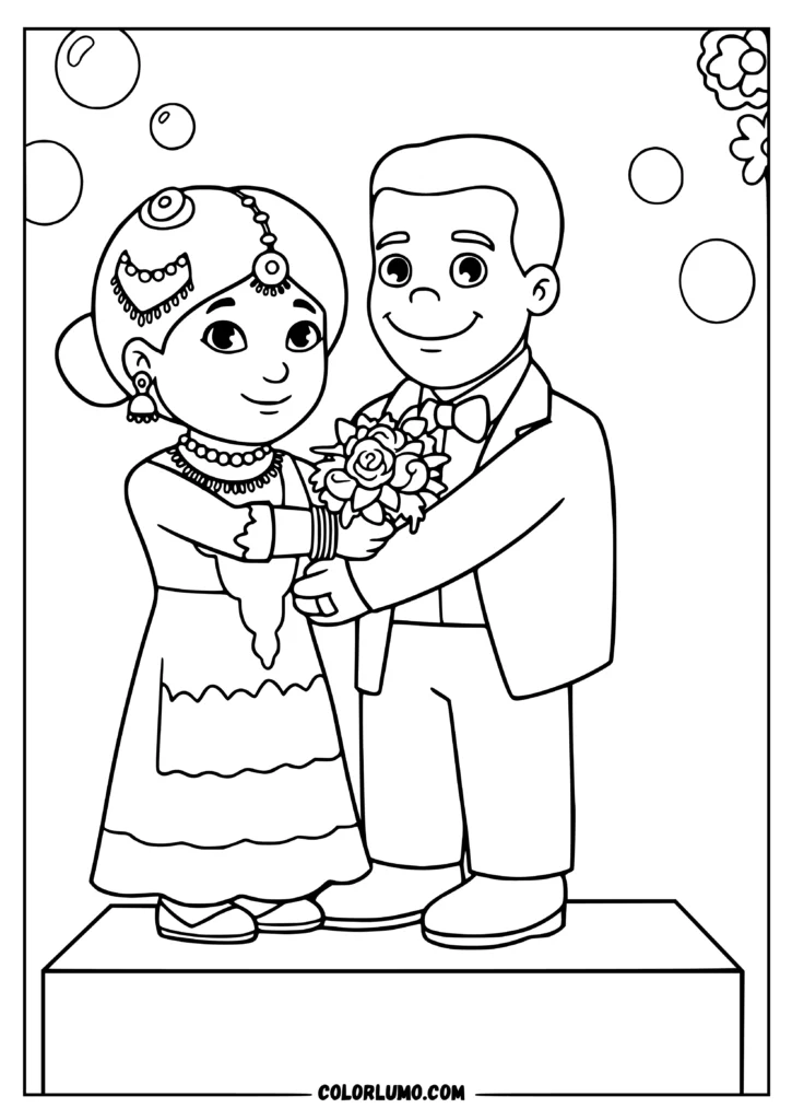 Doctor Anna married to Baker Aker from Daniel Tiger Neighborhood